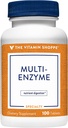 The Vitamin Shoppe Multi Enzyme - Hjælper til fordøjelse og absorption af protein, kulhydrater og fedt (100 tabletter)