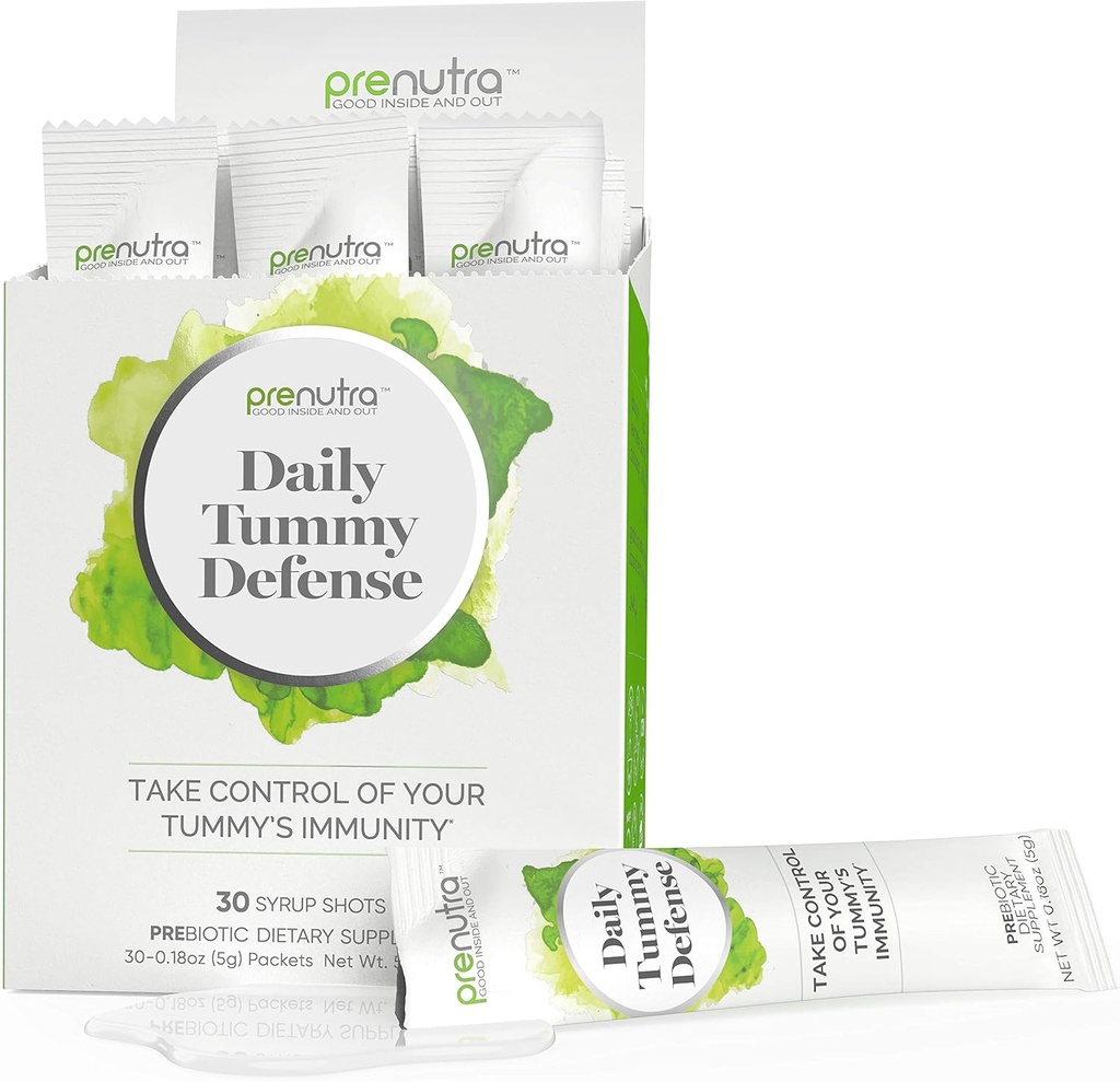 Høj potens GOS Prebiotic Fiber Syrup, 5g Galactooligosaccharides - Understøtter fordøjelsesregel, Gut sundhed & immunforsvar - Hjælper med at reducere bloating & Cravings - 30 Servere, Ingen grit, Sweet Taste