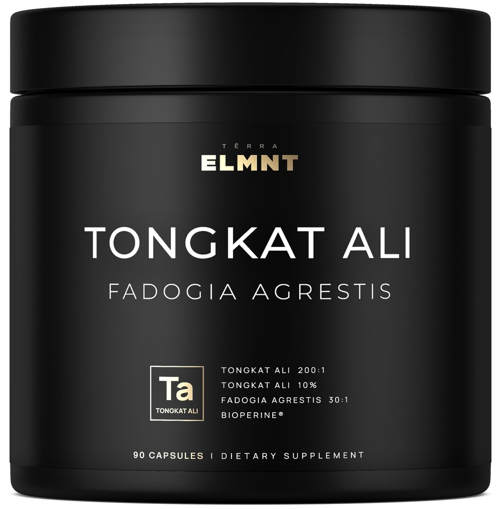 228.000mg 200x Styrke Tongkat Ali for mænd w. 30x Fadogia Agrestis Extract - 10% Eurycomanone Højeste potens Longjack Fadogia Agrestis Tongkat Ali tillæg - Muscle Growth Support Pills for Mænd