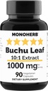 MONOHERB Buchu Leaf Extract 1000 mg - 90 Vegetariske kapsler