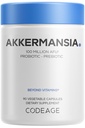Kodeage Akkermansia Muciniphila Probiotic Supplement - 3-måneders levering af Akermansia & Chicory Inulin - Daglig synbiotisk Probiotisk Chicory Root - 100 millioner AFU - Gluten- Free - 90 kapsler