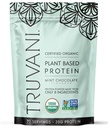 Truvani Vegan Pea Protein Powder • 124; 20g Organic Plant- Based Protein • 124; Keto • 124; Gluten & Dairy Free • 124; Lav Carb • 124; Ingen tilsat sukker • 124; Mint Chokolade • 124; 20 Servering • 124;