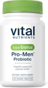 Hyperbiotika Vital Nutrients Pro Mænd Probiotika Beeg 124; Advanced Probiotika for Mænd Beeg 124; Klinisk Studerede for Prostata sundhed, fordøjelsesbalance og Gut sundhed * Beeg 124; Gluten, Dairy, Soy Free