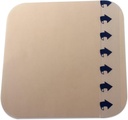 Dynarex DynaDerm Hydrocolloid Dressings, Steril fugtige bandager til sår, 6 "x 6", Extra Thin & Latex- Free, Skibe i Peel- Down Patches, 1 Box med 5 Dressings