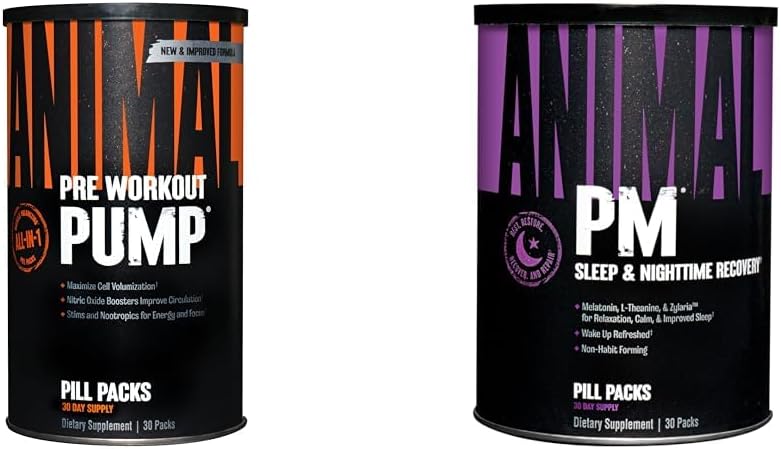 Animal pumpe Preworkout PM Nighttime Recovery Complex (30 Greve)