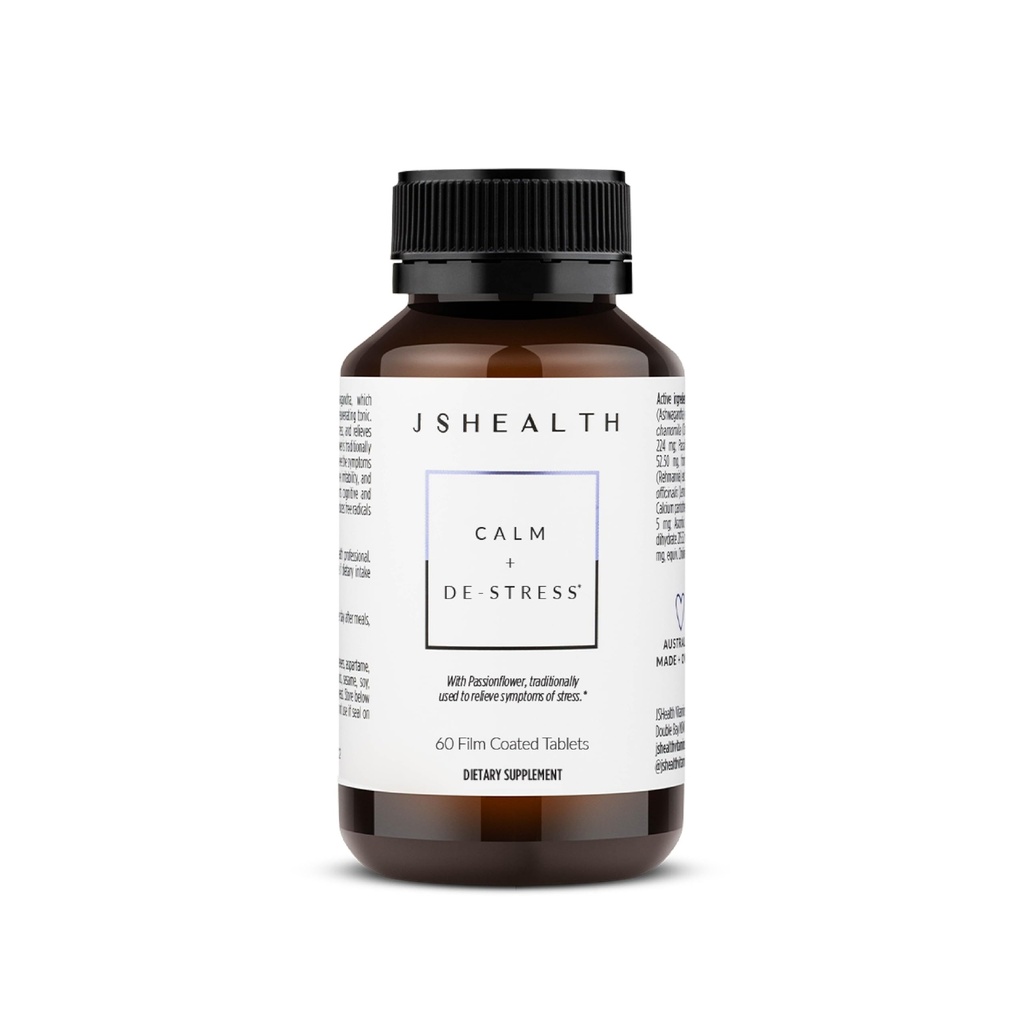 JSHealth Calm + Destress Supplement - 60 kapsler
