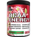 EVL BCAAs Aminosyrer Powder - BCAA Energy Pre Workout Powder for Muscle Recovery Lean Growth and Endurance - Rehydrating Post Workout Recovery Drikke med naturlig koffein - Cherry Limeade
