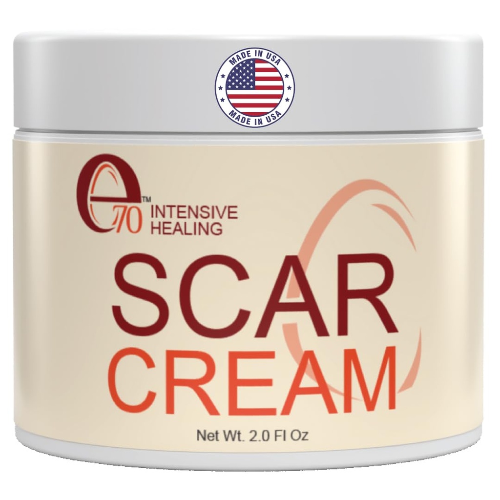 Scar Cream Gel til Kirurgiske Scars Fast Repair C- Section -2.0 Fl Oz, Stretch Marks, Keloids, Burns, Scar Away Cream til gamle Scars. Vitaminer Fuld - Alle hudtyper - Reducere acne spots og ar behandling