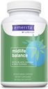 Emerita by Life- flo Midlife Balance, Menopause Kosttilskud til kvinder, Sund Balance Support med Black Cohosh og Red Clover, 60- Day Garanti, Ikke testet på dyr, 30 Servere, 60 VegCaps