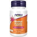 Now Foods Supplements, Methyl Folate 1000 mcg, Metabolic Active Folate *, Co- Enzyme B Vitamin, 90 tabletter