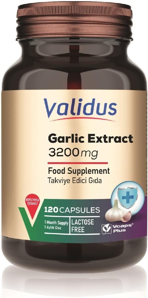 GLIDUS Hvidløg 3200 mg 120 Kapsler