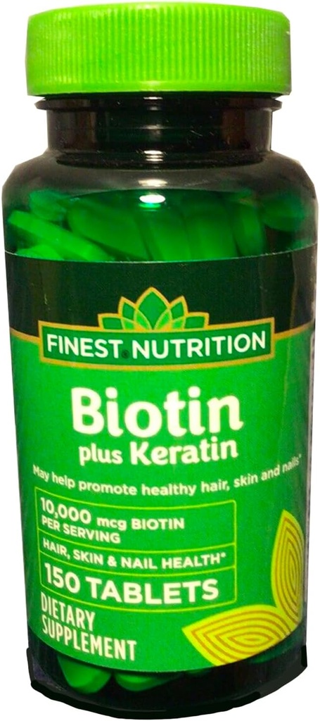 ZZP Finest Nutrition Biotin + Keratin 150 tabletter