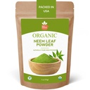 SPICY ORGANIC Neem Powder - 4 oz. - Certificeret USDA Organic - Non- GMO - Friske tørrede Neem blade pulver til sundt hår og hud - Azadirachta Indica Ayurvedic Herb for samlet velvære