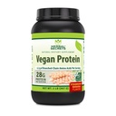 Urtehemmeligheder Vegan Protein Meap 124; 28 Grams Protein Meap 124; 23 Servering Meap 124; 6.2 Grams BCAA Supplement Meap 124; Lavet i USA (2 Lb, Strawberry Banana)