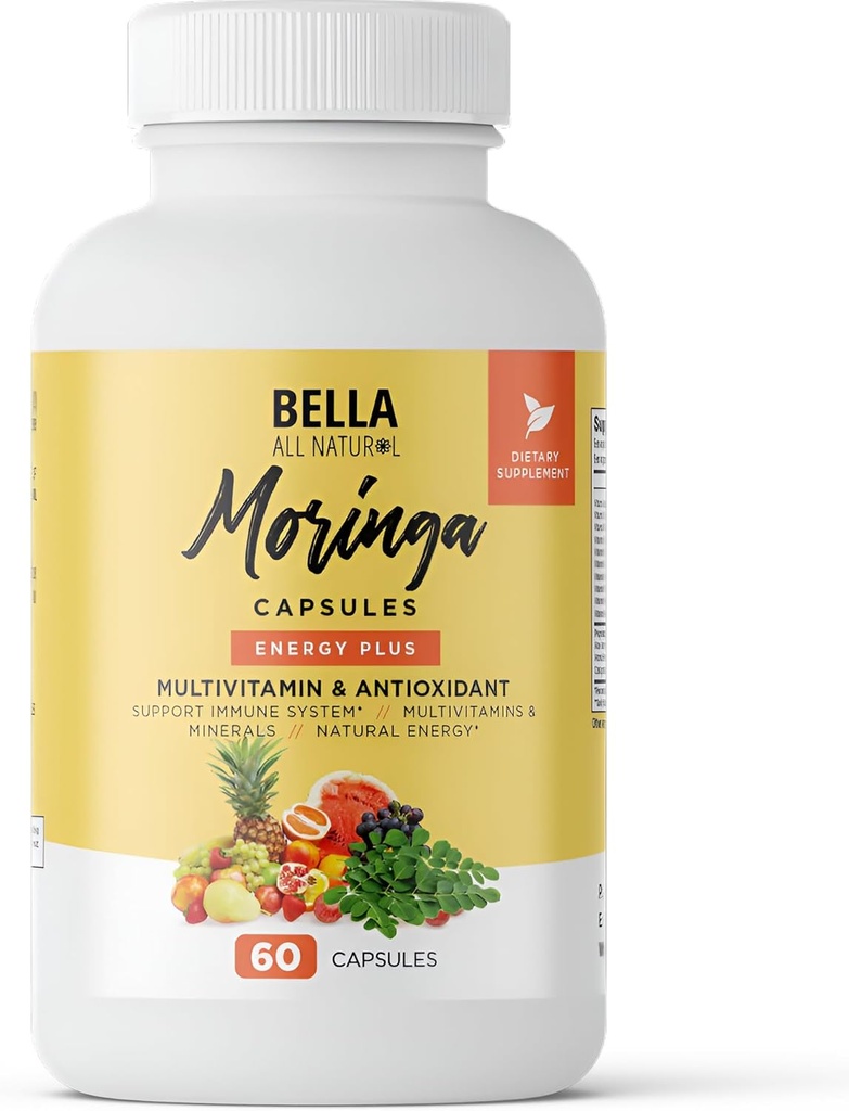 Bella Alle naturlige Moringa kapsler
