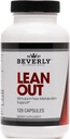 Beverly International Lean Out 120 caps. Fat Burner med metabolisk støtte. Lipotropics. Cholin, Carnitin, Chrom. Stimulerende fri Belly Fat Burner. Hent Leaner. Brug AM & PM, Stackable Diet Pills.