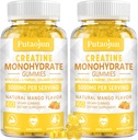 Creatinmonohydrat med vitaminer D3 & B12; sukkerfri hydrolyseret kollagen & creatinine gummier