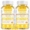 Creatinmonohydrat med vitaminer D3 & B12; sukkerfri hydrolyseret kollagen & creatinine gummier