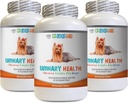 Hund Blogen Control Pills - Hund urinære sundhed Formel - Hjælper med inkontinens og Brege spørgsmål - Immunboost - Majs Silkepiller til hunde - 3 flasker (270 Treats)