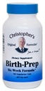 Christopher 's Original Formulas Birth- Prep Capsules 100 ct - Herbal Blend for Expectant Mødre - Understøtter naturlig forberedelse til fødsel