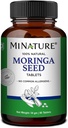 minature Moringa Seed 90 Tabletter 1. 000 mg 1. 4; 45 Days Supply 1. 4; Vegan 1. 4; fra Indien
