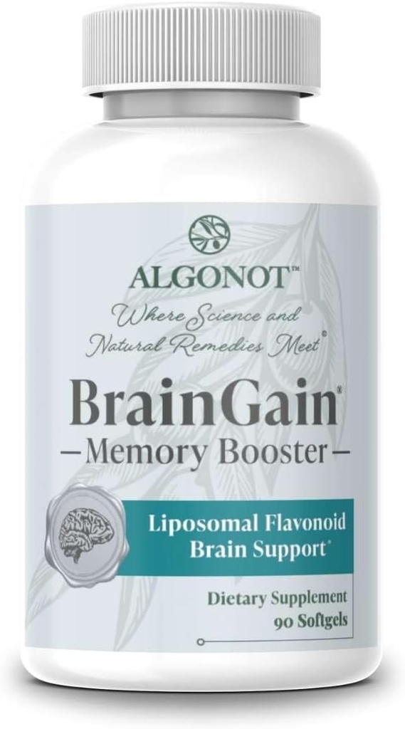 BrainGain, Luteolin & Key Ingredienser med EVOO. Kan støtte kroppen i at reducere stress, mens stigende kognitiv funktion. De eneste liposomal luteolin produkter bruger Olive Pomace Oil.
