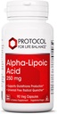PROTOKOL FOR LIV BALANCE Alpha- Lipoic Acid Supplement - 600mg ALA - Oxidativ Stress Quencher, Blood Flow & Heart Health - Kosher & Dairy Free - 60 Veg kapsler