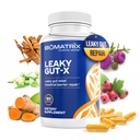 Intestinal reparation supplement med Glutamin og urter til Leaky Gut, Prebiotic Support, Relief from Bloating, Gas, Forstoppelse Budding 124; SIBO Budding 124; Veggie Caps Budding 124; 60- Day Supply - Leaky Gut- X