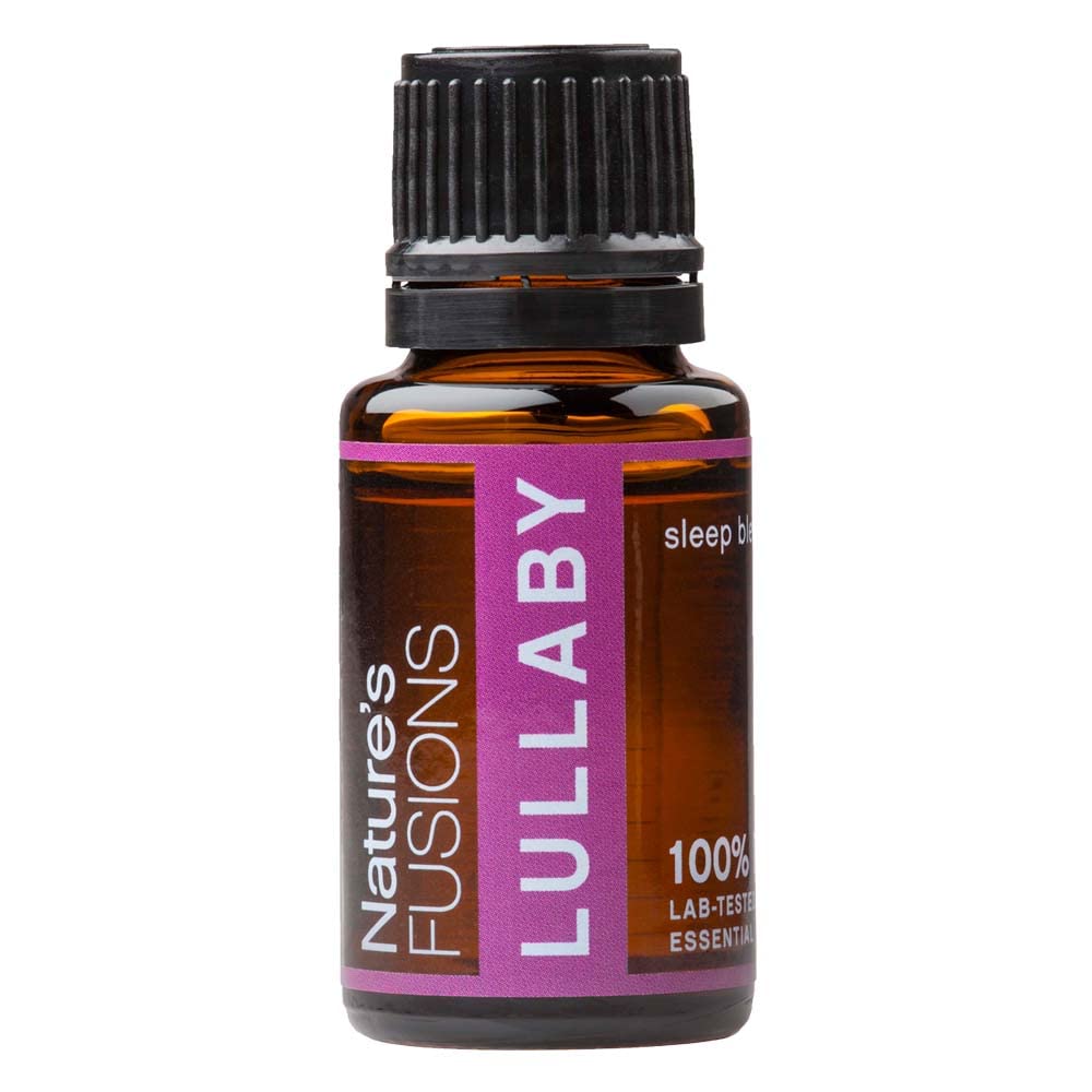 Naturens Fusions Sleep Essential Oil Blend 15 ml - Calming Drea, Diffuser, Naturens Fusions Lullaby - 100% Pure Therapeutic Grade - Lavender, Roman Kamille, Neroli, Rose, Vanilla, Ylang Ylang
