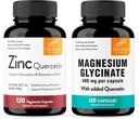 Sandhu 's Zink Quercetin & Magnesium Glycinate Kompleks med Quercetin Kapsler