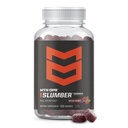 MTN OPS Slumber Sleep Gummies - 60 Serveringer, Tart Cherry 1000mg, Melatonin 2,5 mg, Kamille, Naturlige Arme, Made in USA, Blandet Berry, Nighttime Sleep Aid