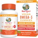 MaryRuth Organics Vegan Omega 3 Gummies for admirals against 124; 2 Måned Supply 124; Sukker Free Supplement med vitamin C