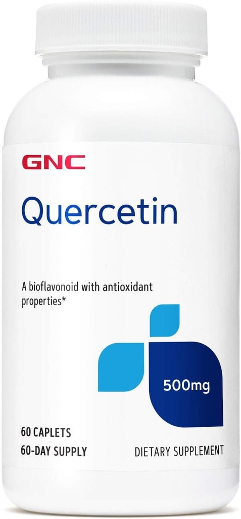 GNC Quercetin 500 mg tillæg, 60 Servering