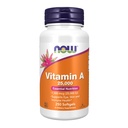Now Foods Supplements, Vitamin A (Fish Liver Oil) 25.000 IE, Essential Nutrition, 250 Softgels