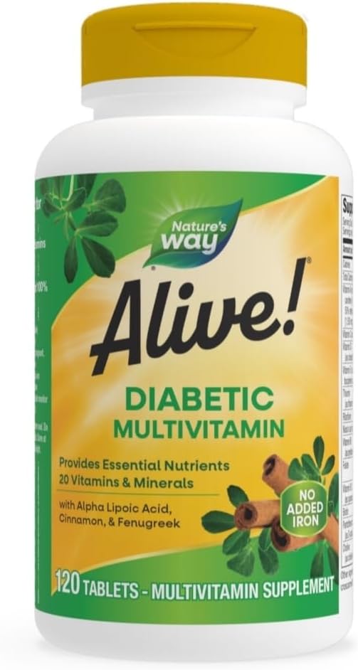 Generisk Diabetisk multivitaminer, 40 greve (pakning med 3)