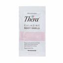 Thera Calazinc Body Shield, Calamin med Zink Cream [144 Pakker Total] -Skin Barriere Salve til Eksem, Psoriasis, ble Udslæt - Individuelle Pakker, 4 g Packet