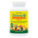 Natures Plus Kilde of Life - 180 tabletter - Multivitamin & Mineral supplement med koncentrerede hele fødevarer - Gluten Free, Vegetar - 60 Servere