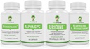 VitaMonk Resveratrol, Pterostilben, Alpha GPC og Uridine Bundle - Longevity og Brain Boosting Stack