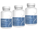 Avanceret hukommelse formel ekstrem hjerne booster, hjerne supplement til hukommelse, fokus og mental ydeevne, hukommelse vitaminer til bedre hjerne sundhed 180 kapsler (3 Pack)