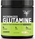 Mikroniseret glutaminpulver (50 Servere, Limca Lime)