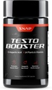 Snap Supplements Testosterone Booster for Men - Promotes Muscle Growth, Booster for Men, Enhancing Natural Energy, Stamina and Strength, 90 Capsules (30 Servings, 1 Month Supply)