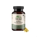 TERRA OPRINCIN ADK Essential Vitamin Supplementary 124; 60 Væskekapsler MSD 124; High Potency Vitamin A, D 5000 IE, K1 og K2 MSD 124; Non GMO, Gluten Free, Vegan, Made in USA