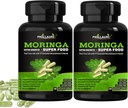 Organic Moringa Powder Capsules Removal 124; Nutrient Himalayan Leaf Supplements 124; 120 Count Moringa Capsule Removal 124; Moringa Leaves Afledt fra Pure Moringa Powder 240 Count (pakke med 2)