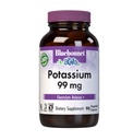 Bluebonnet Kalium tillæg Aspartat 99mg Essential Mineral Supplements for Electrolyte Balance - Non-GMO, Vegan, Kosher Certified, Gluten- Free, Soy- Free, Dairy- Free - 90 Veggie Kapsler