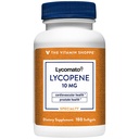 Vitamin Shoppe Lycopene 10MG, Antioxidant, der understøtter cardiovaskulær, prostata & cellular sundhed (180 Softgels)