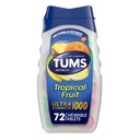 Tums Ultra 1000 Maksimal styrke Tropisk frugt - 72 tyggetabletter