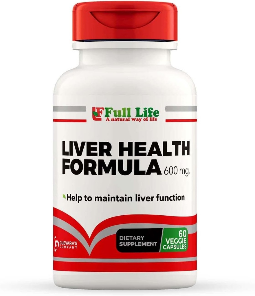 Full Life Lever Health Formel - Kosttilskud - 60 Veggie kapsler