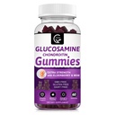 Glucosamin Chondroitin Gummies med MSM & Elderberry - Ekstra styrke Mobilitet & Fleksibilitet Support, Antioxidant immunsupplement til kvinder og mænd