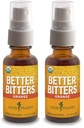 Herb Pharm Better Bitters Certified Organic Digital Bitters, Orange, 1 Ounce (pakke med 2)