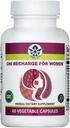 Herb Guru CHI Recharge for Women 60 Capsules - Rehmannia Natural Herbs Female Health Supplement